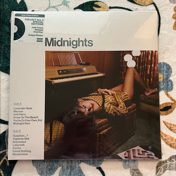 NWT Midnights Vinyl Record - Jade Green Edition - Picture 2 of 4